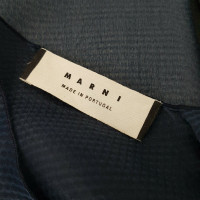 Marni Top Silk in Blue