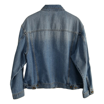 Fabienne Chapot Jacket/Coat Jeans fabric in Blue