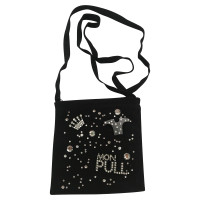 Sonia Rykiel For H&M Shoulder bag Cotton in Black