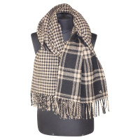 Ralph Lauren Wool scarf with check pattern