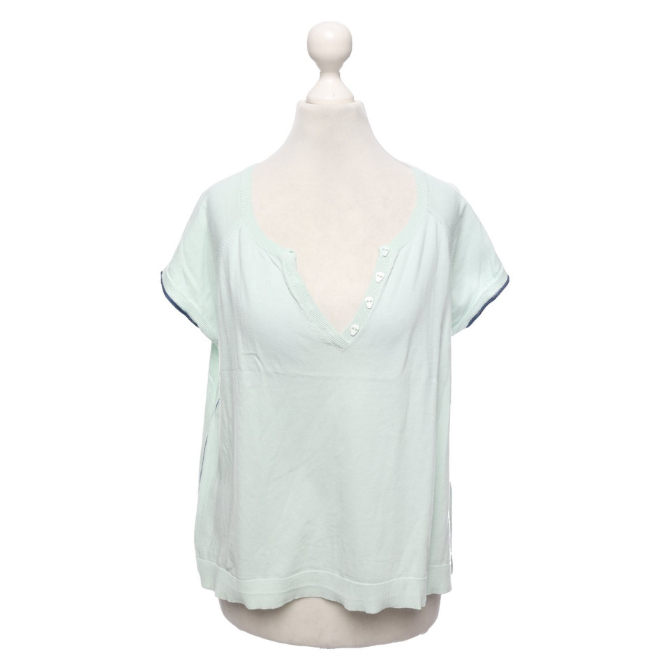 Zadig & Voltaire Top Cotton in Turquoise