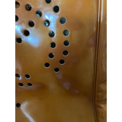 Chanel Handbag Patent leather in Orange