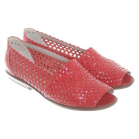 Bally Sandalen Leer in Rood