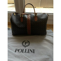 Pollini Handtasche aus Leder in Braun