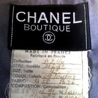 Chanel GREY BOUCLE' YELLOW BLACK VELVET BLAZER