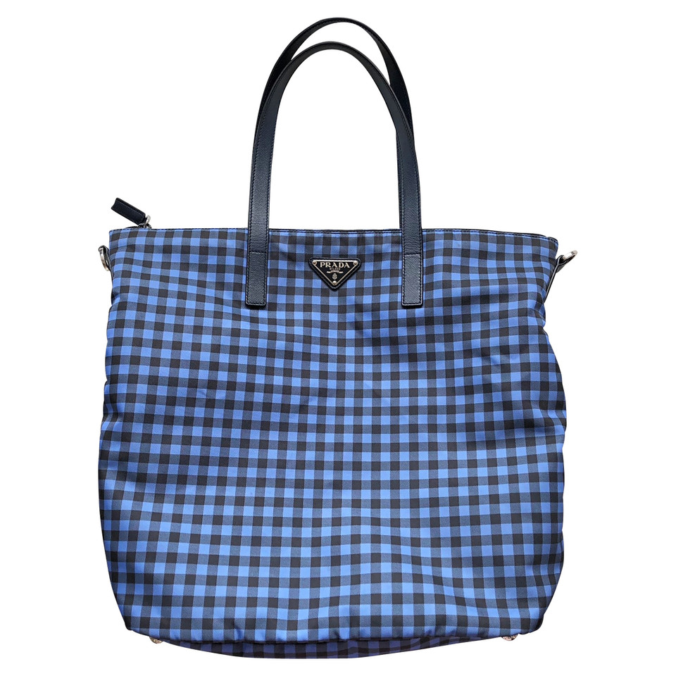 Prada Handtasche mit Karo-Muster