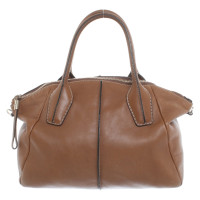 Tod's Handbag Leather in Brown