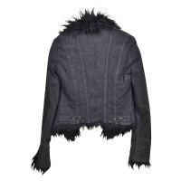 Ferre Veste/Manteau en Coton en Noir