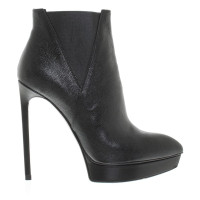 Saint Laurent Bottes en noir