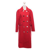 Escada Giacca/Cappotto in Rosso