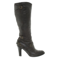 Belstaff Stiefel aus Leder in Schwarz