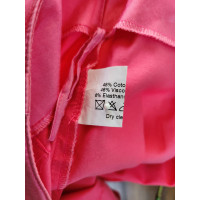 Mugler Hose aus Baumwolle in Rosa / Pink