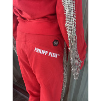 Philipp Plein Completo in Cotone in Rosso