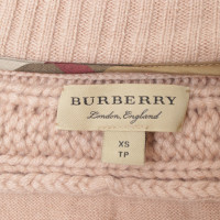 Burberry Cardigan in rosa antico