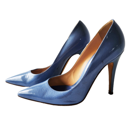 Sergio Rossi Pumps/Peeptoes Patent leather in Blue