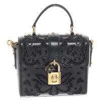 Dolce & Gabbana Dolce Box Bag Leather in Black