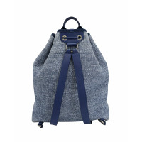 Chanel Reisetasche aus Canvas in Blau