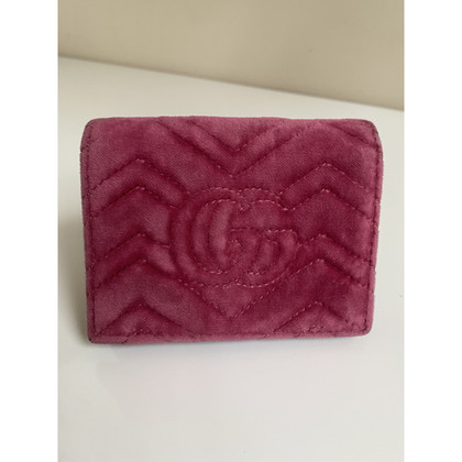 Gucci Täschchen/Portemonnaie in Rosa / Pink