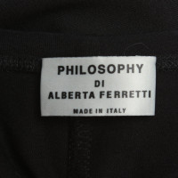Philosophy Di Alberta Ferretti Top en Noir