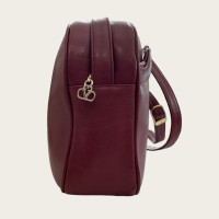 Valentino Garavani Handbag Leather in Bordeaux