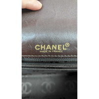 Chanel Wild Stitch Bag aus Leder in Braun