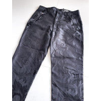 Gianni Versace Trousers Cotton in Black