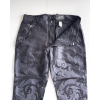 Gianni Versace Trousers Cotton in Black