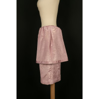 Nina Ricci Rock aus Baumwolle in Rosa / Pink