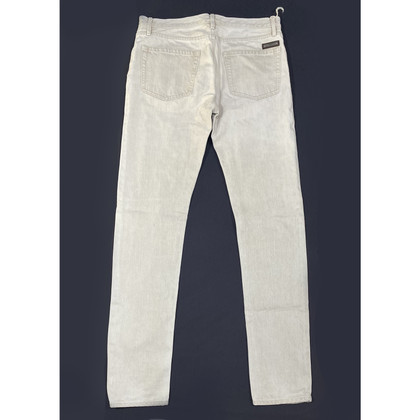 Burberry Jeans aus Baumwolle in Creme