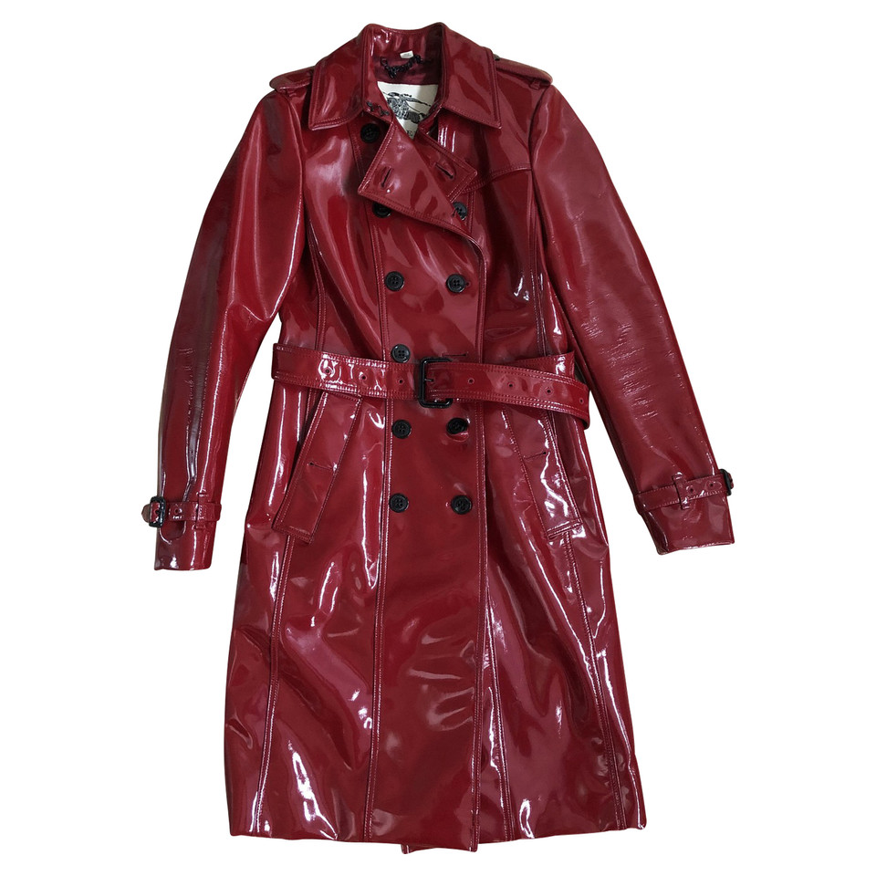 Burberry Giacca/Cappotto in Rosso