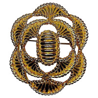 Kenneth Jay Lane Broche in Goud