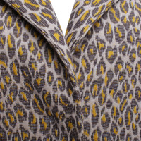 Odeeh Manteau avec motif léopard