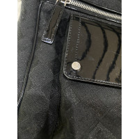 Ferre Reisetasche aus Canvas in Schwarz