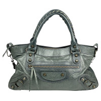 Balenciaga City Bag Leather in Grey