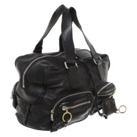 Chloé Handtasche aus Leder in Schwarz