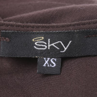 Sky Shirt in brown / gold