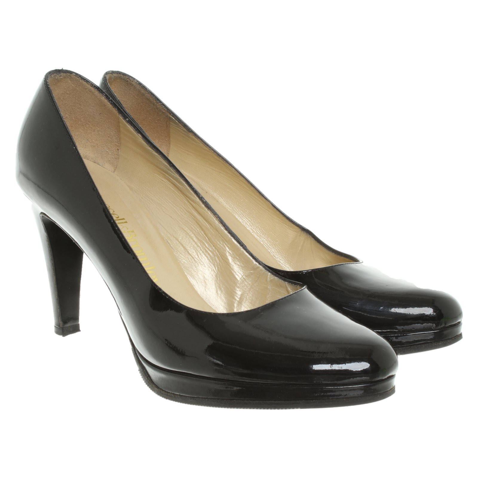 Russell & Bromley Pumps/Peeptoes Patent leather in Black - Second Hand  Russell & Bromley Pumps/Peeptoes Patent leather in Black buy used for 128€  (3298382)