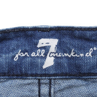 7 For All Mankind Jeans en moyenne Bleu