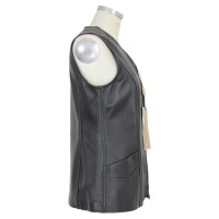 Mabrun Gilet in Seta in Nero