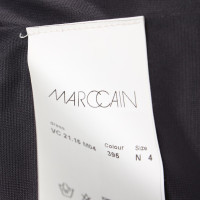 Marc Cain Robe en bleu / brun foncé