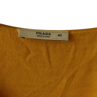Prada Silk top in yellow