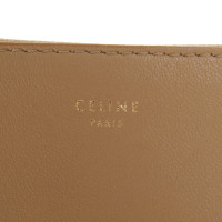 Céline clutch in beige / nero