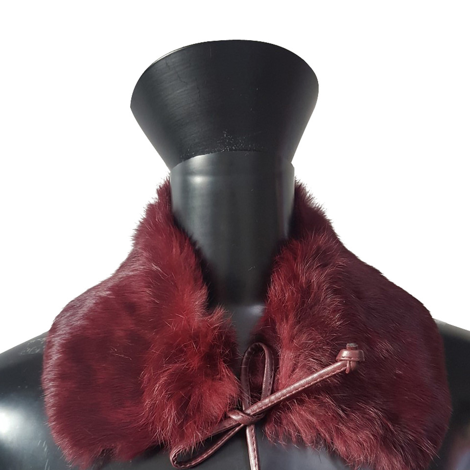 Prada Fur collar for tying