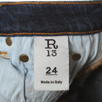 R 13 Jeans blauw