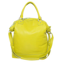 Diane Von Furstenberg Tote borsa in verde lime