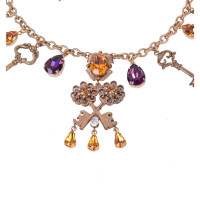 Dolce & Gabbana Sleutel en kristallen Collier
