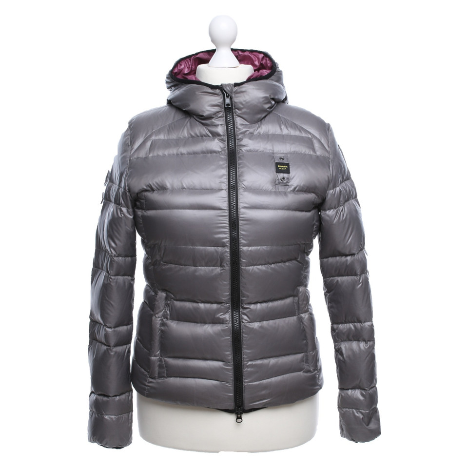 Blauer Usa Jacke/Mantel in Grau