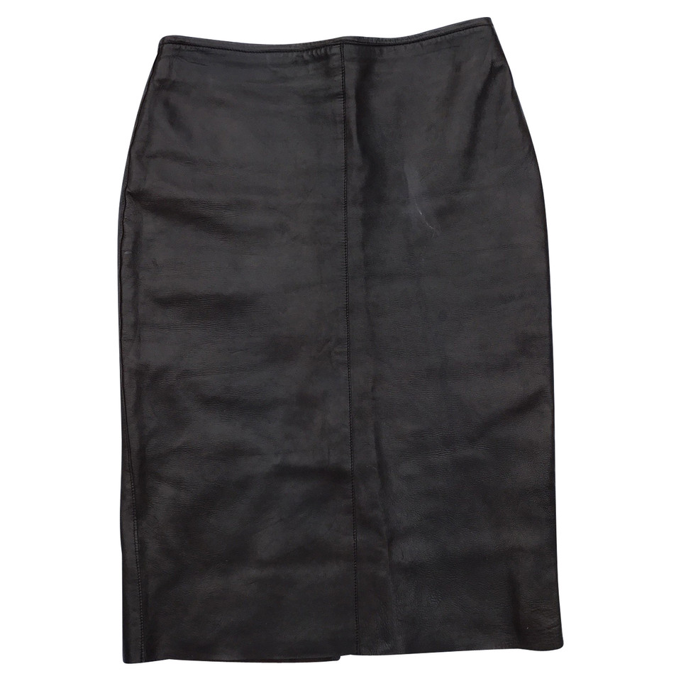 Mulberry Leather pencil skirt