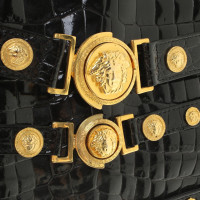 Gianni Versace Patent leather handbag