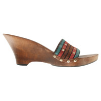 Gucci Mules with wooden sole